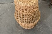 Handwoven vintage wicker basket