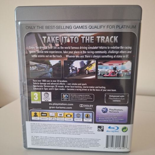 Gran Turismo 5 PS3 Platinum Edition