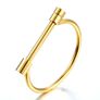 Gold Shackle Bracelet Image 3