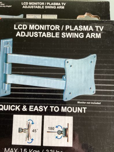 TV Wall Bracket - Computer Monitor or TV office - Brand NEW - Collection ONLY