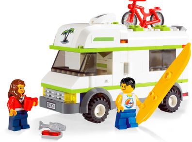 Lego City 7639: Camper (2012) 100% Complete (NO BOX)