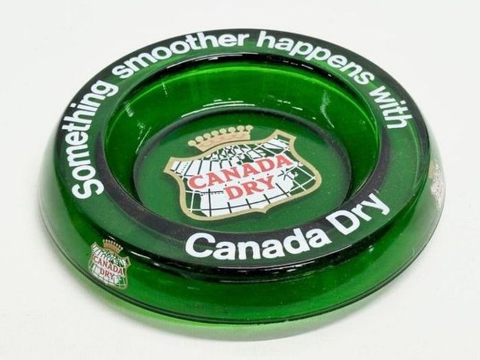 Canada Dry vintage ashtray