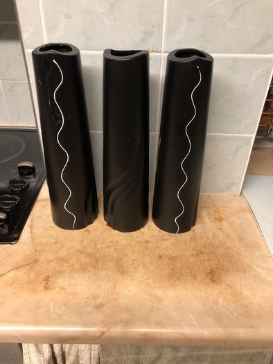Black Vases