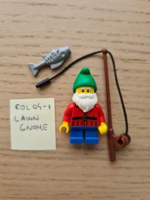 lego col04-1 lawn gnom, collectible series
