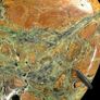 Exquisite Polished Green Smithsonite Heart on Custom Display Stand (21.3 x 15 x 8cm) - Natural Stone Image 4