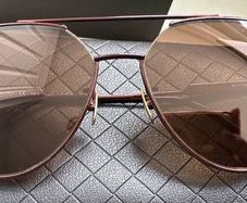 Bottega Veneta aviator style sunglasses