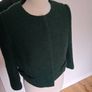 Hobbs Stunning New Unworn Bottle Green Boucle Blazer Jacked Size 12 Image 2