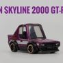 Hot Wheels Nissan Skyline New On Card Image 4