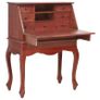 Secretary Desk Brown 78x42x103 cm Solid Mahogany Wood Image 5