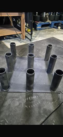 Olympic bar holder