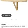 ikea norbo folding table Image 2