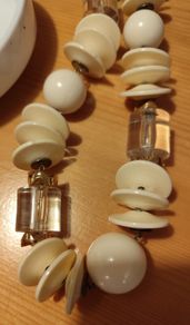 Chunky Statement Vintage Necklace Long