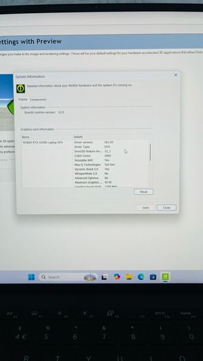 Dell Precision 5560 Laptop - 64GB RAM, 512 SSD, i9, Windows Pro