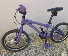 Carrera Cosmos Kids Bike - 14" Wheel - Purple