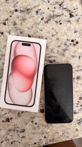 iPhone 15 128gb PINK mint like new