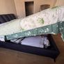 King sized Enzo Full Ottoman bed- Almost brand new Image 3