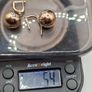 14 ct gold  ball drop earrings Image 6