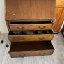 antique writing bureau in hardwood. Really nice and well preserved in fabulous condition Image 4