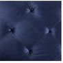 Velvet 2-3 Seater Sofa Soft Padded Set Living Room Sofa Bed 3 Seater Sofa Bed Couch for Living Room Home Furniture (Blue) Image 7