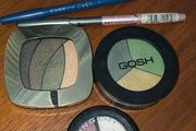 Eye shadows   palette X 3 + 2x Eyeliner