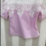 top pretty top with contrast size 8 cotton Image 5