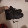 black steel toe workboots Image 2