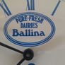 Vintage Ballina Dairies Clock Image 2