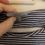 Cos navy and white Top Image 2