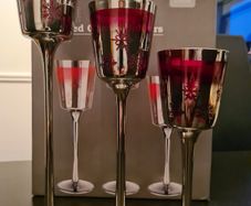 Plated Candle Holders