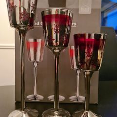 Plated Candle Holders