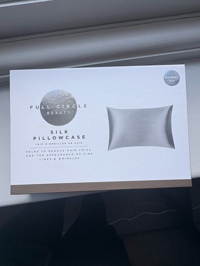 Silk pillow case