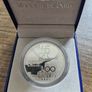 Proof 1994 France 15 ECUs / 100 Francs Channel Tunnel Low Mintage Silver coin Image 6