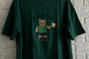 M&amp;S Spencer Bear Green T-shirt Size 15-16 years