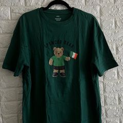 M&S Spencer Bear Green T-shirt Size 15-16 years