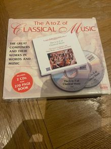 2xCD + 270 Page Book / The A To Z Of Classical Music (The Great Composers And Their Works In Words And Music)