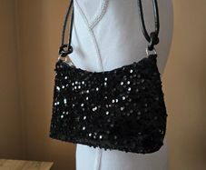 Sequin handbag