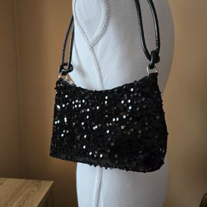 Sequin handbag