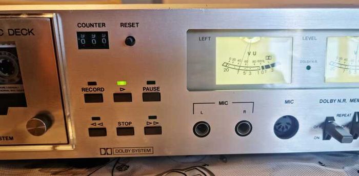 From 1978 - ITT Tapedeck Schaub-Lorenz Hifi 8022M, working well.