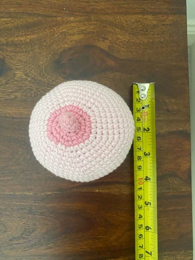 Crochet Breast, Breastfeeding Support & Educational Teaching Aid