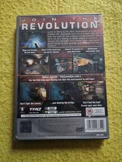 Red Faction PlayStation2 Ps2 Games Original