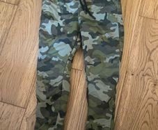 Combat elasticated draw string kids jeans 4-5