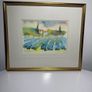 Original Gerard Chambeltaz - Framed Watercolour Landscape Image 2