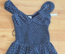 Hollister Blue & Navy Summer Dress