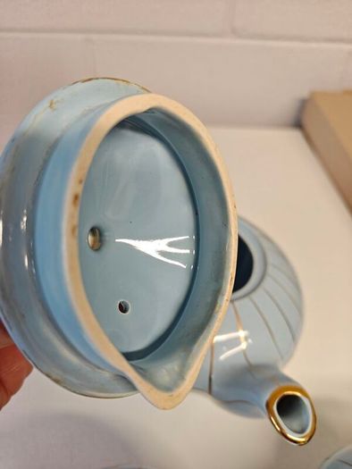 Elegant Vintage Sadler Baby Blue Tea Set