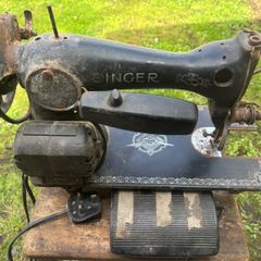 Vintage Singer sewing machine,