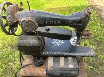 Vintage Singer sewing machine,