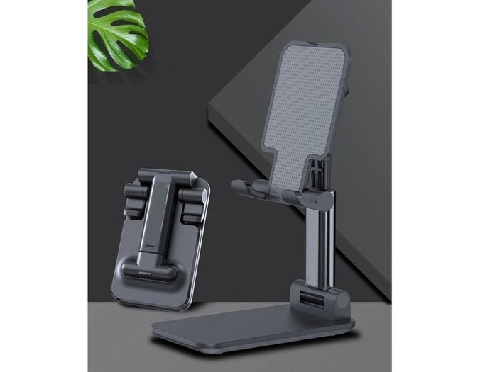 New Universal Metal Desk Folding Telescopic Phone Tablet Bracket Stand #1076