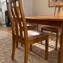 Vintage Mid Century Teak Extending Dining Table + 4 Chairs Image 5