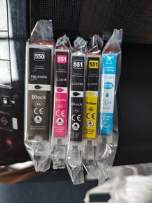 Compatible Canon PGI-550XL/CLI-551XL High Capacity Ink Cartridge Multipack