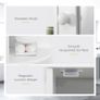 Wall Mount Mirror Cabinet Storage Bathroom Cupboard w/ Single Door and Shelves (FREE POSTAGE) Image 7